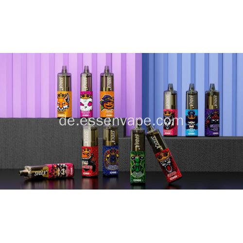 Rote Energie Eis Sidia 12000 Puffs Vape Shop